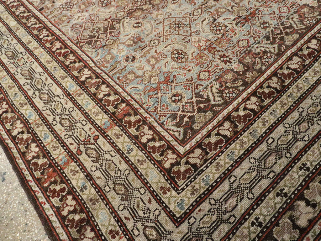 Vintage Persian Malayer Gallery Carpet, No.19017 - Gsblank