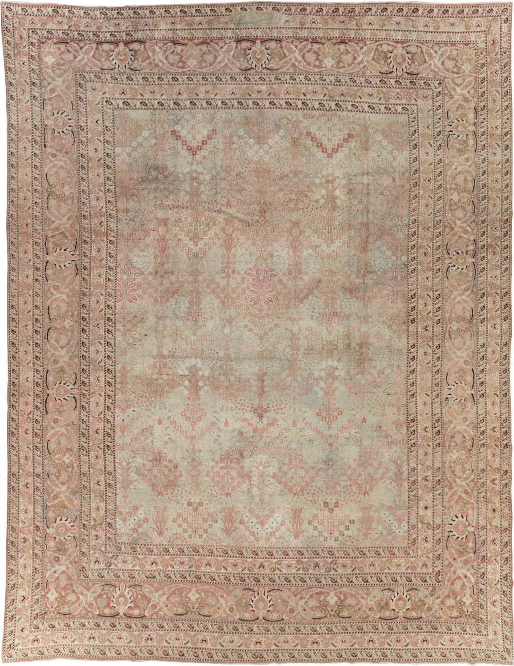 Antique Persian Dorokhsh Carpet, No.19025 - Gsblank