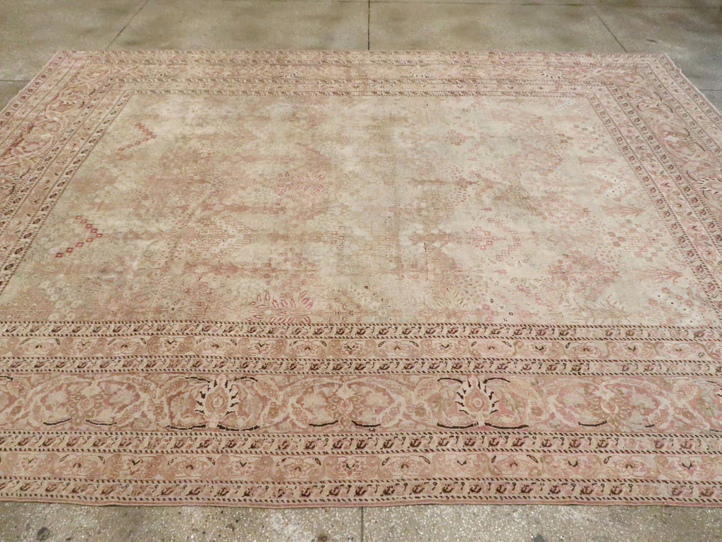 Antique Persian Dorokhsh Carpet, No.19025 - Gsblank