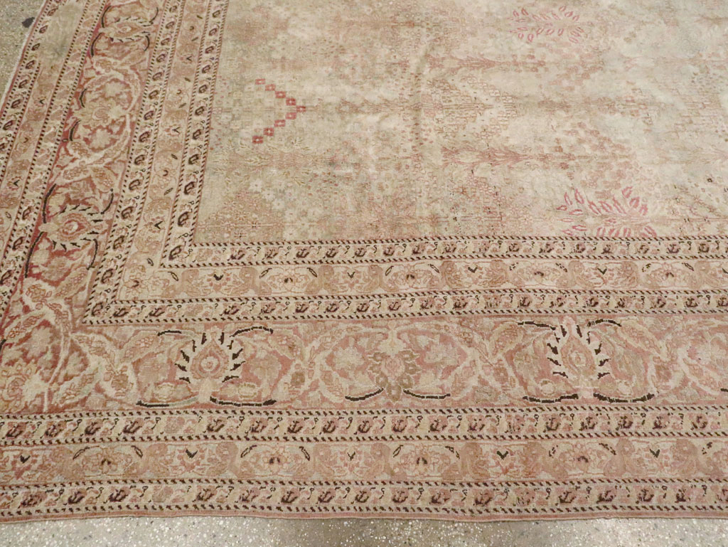 Antique Persian Dorokhsh Carpet, No.19025 - Gsblank