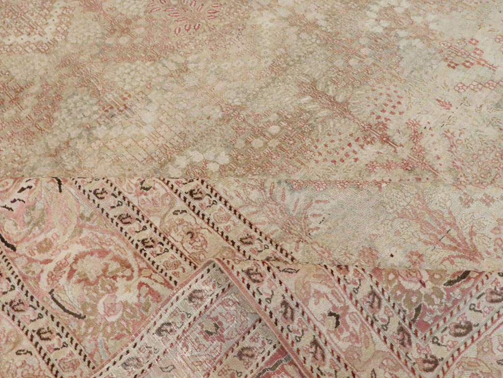 Antique Persian Dorokhsh Carpet, No.19025 - Gsblank