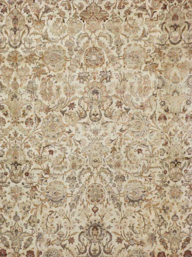 Vintage Persian Kashan Carpet, No.19026 - Gsblank