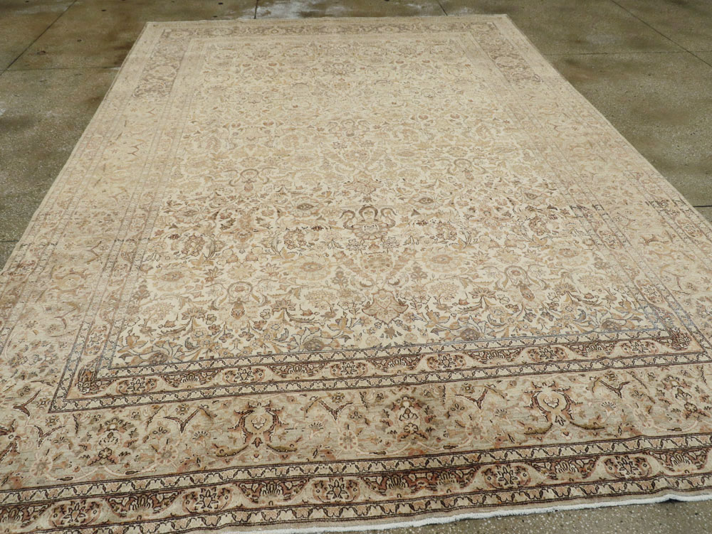 Vintage Persian Kashan Carpet, No.19026 - Gsblank