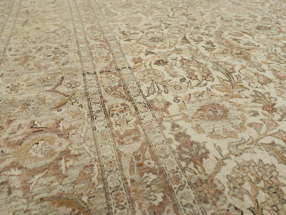 Vintage Persian Kashan Carpet, No.19026 - Gsblank