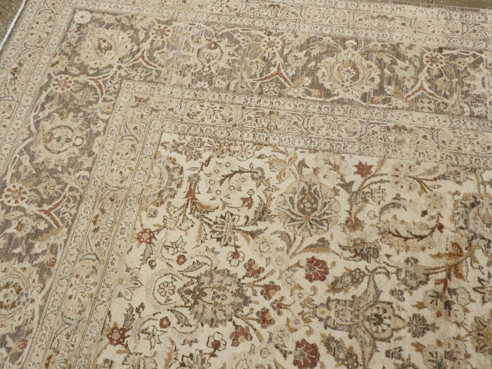 Vintage Persian Kashan Carpet, No.19026 - Gsblank