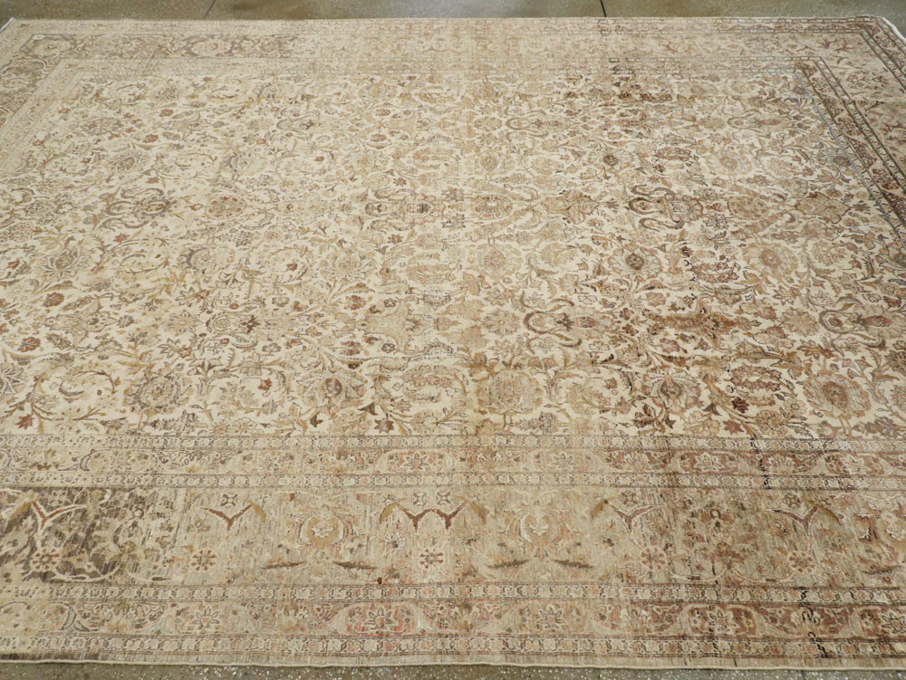 Vintage Persian Kashan Carpet, No.19026 - Gsblank