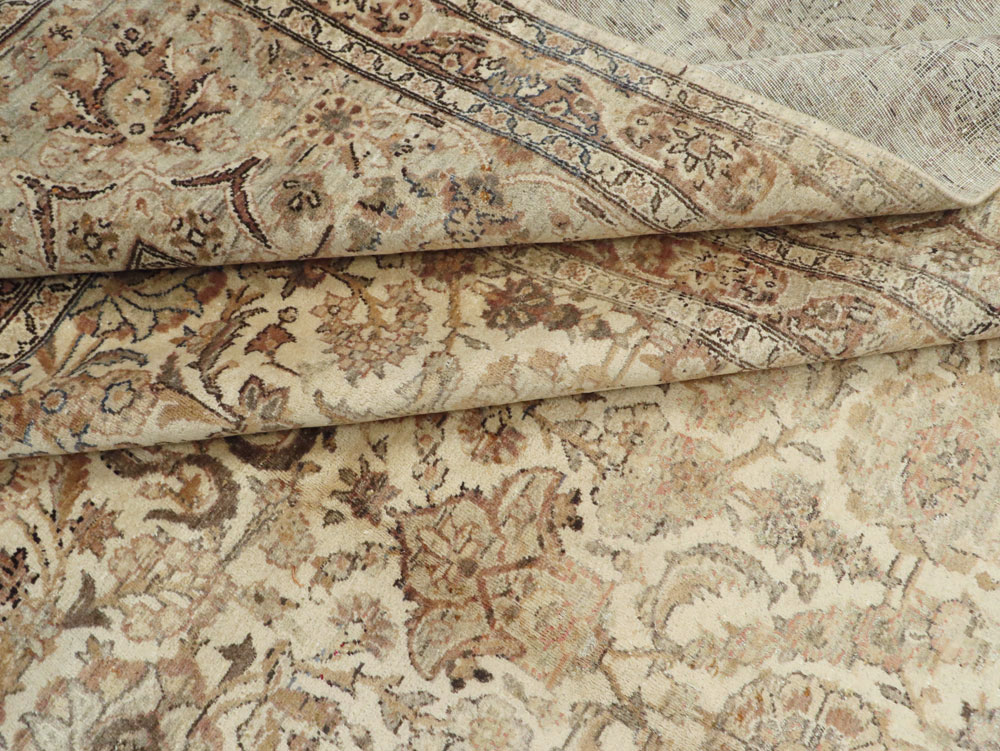 Vintage Persian Kashan Carpet, No.19026 - Gsblank