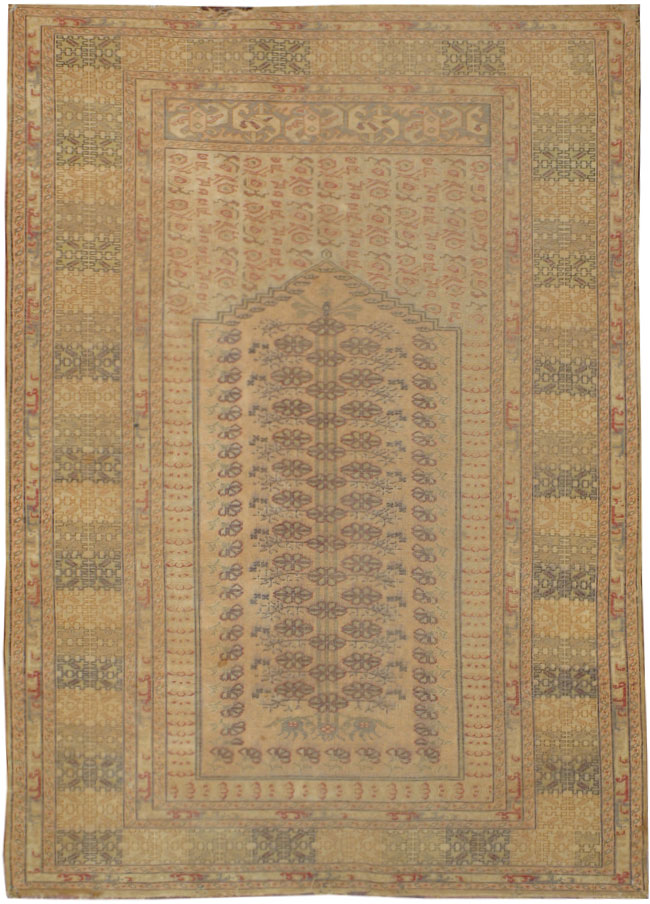 Antique Turkish Kayseri Rug, No.19034 - Gsblank