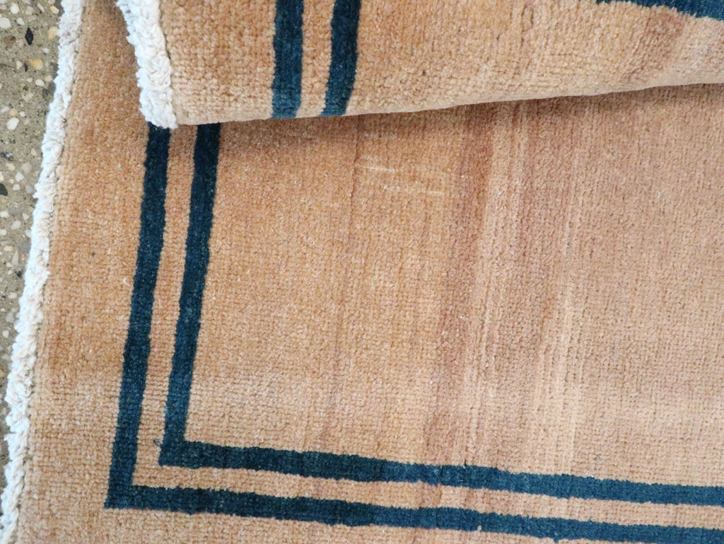 Vintage Persian Mashad Minimalist Runner, No.19038 - Gsblank