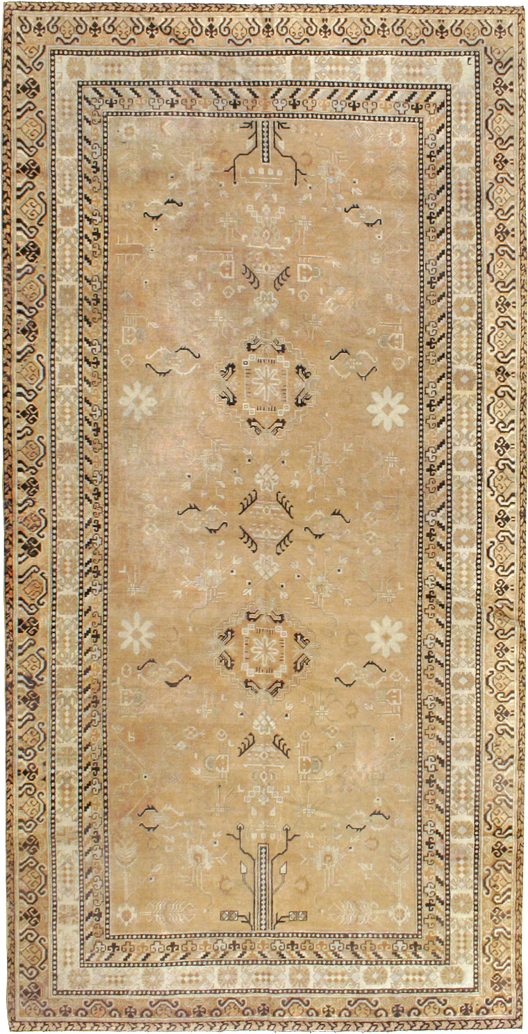 Antique East Turkestan Khotan Carpet, No.19052 - Gsblank