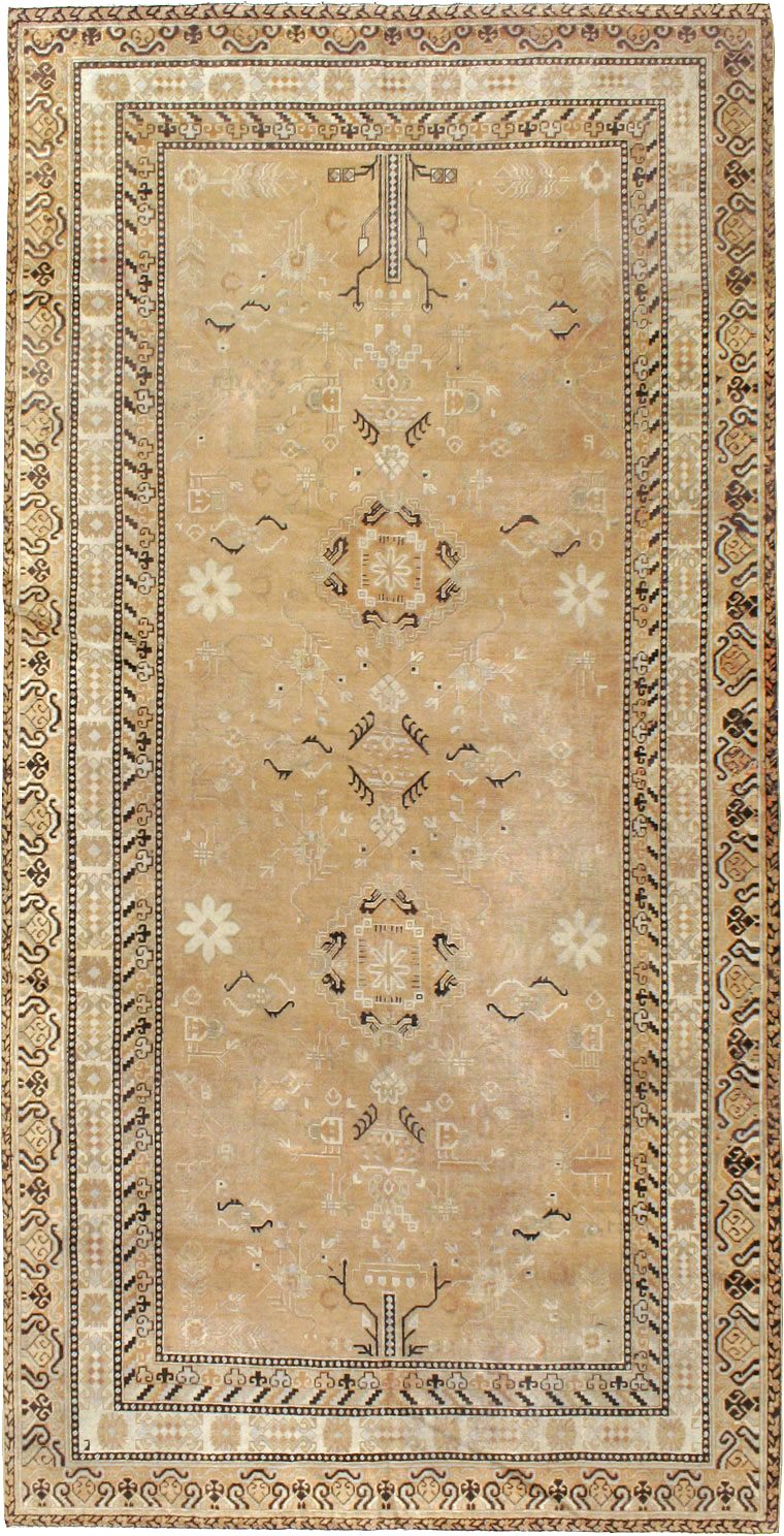 Antique East Turkestan Khotan Carpet, No.19052 - Gsblank