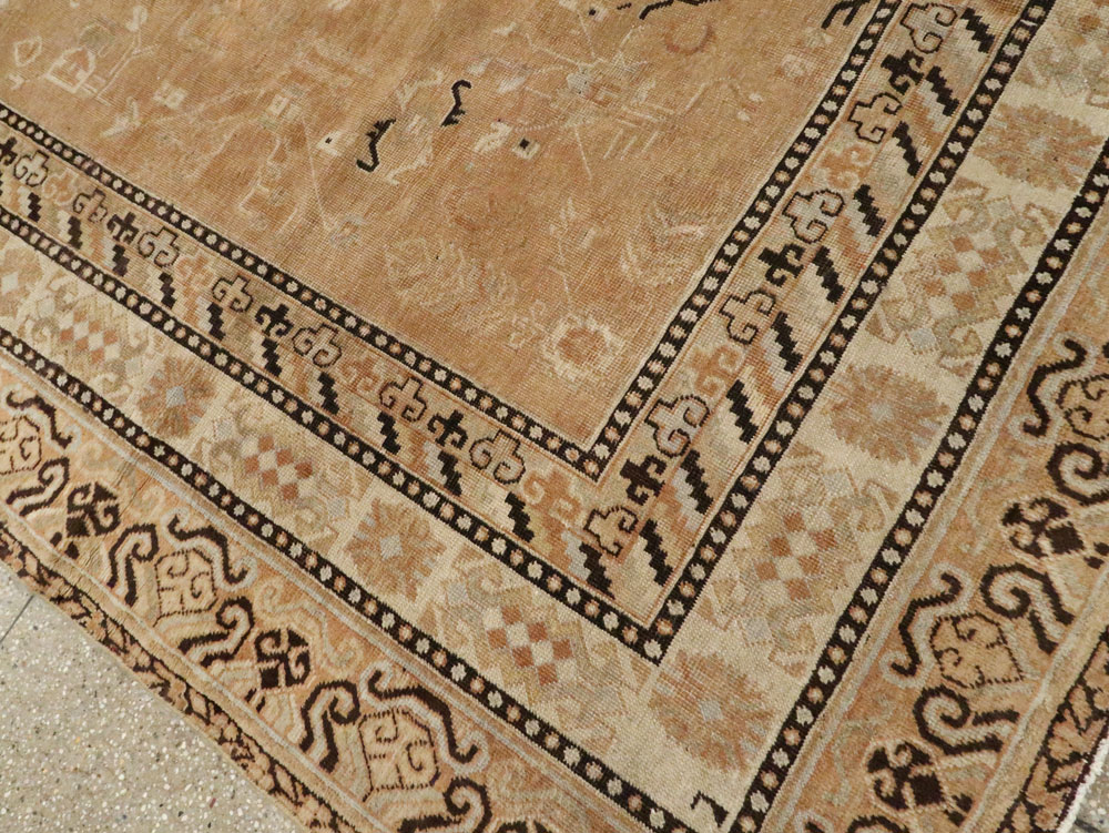 Antique East Turkestan Khotan Carpet, No.19052 - Gsblank