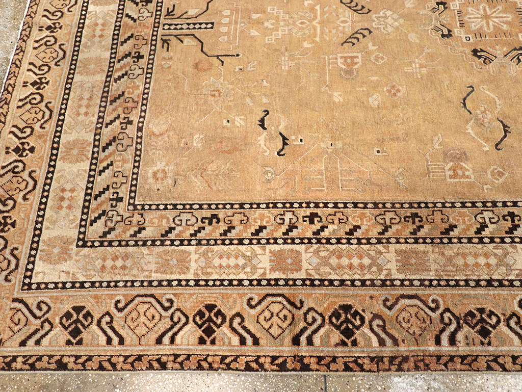 Antique East Turkestan Khotan Carpet, No.19052 - Gsblank
