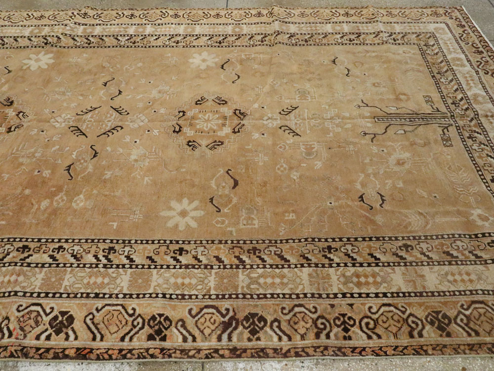 Antique East Turkestan Khotan Carpet, No.19052 - Gsblank