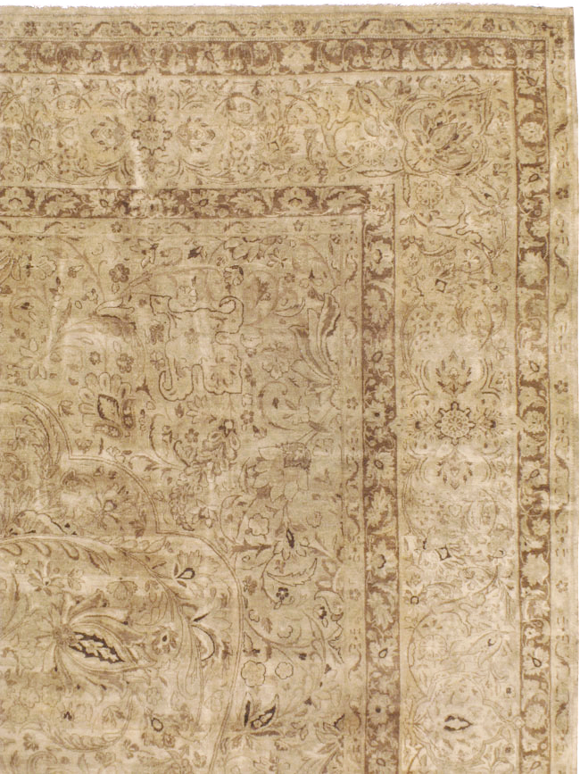 Antique Persian Lavar Kerman Carpet, No.19054 - Gsblank