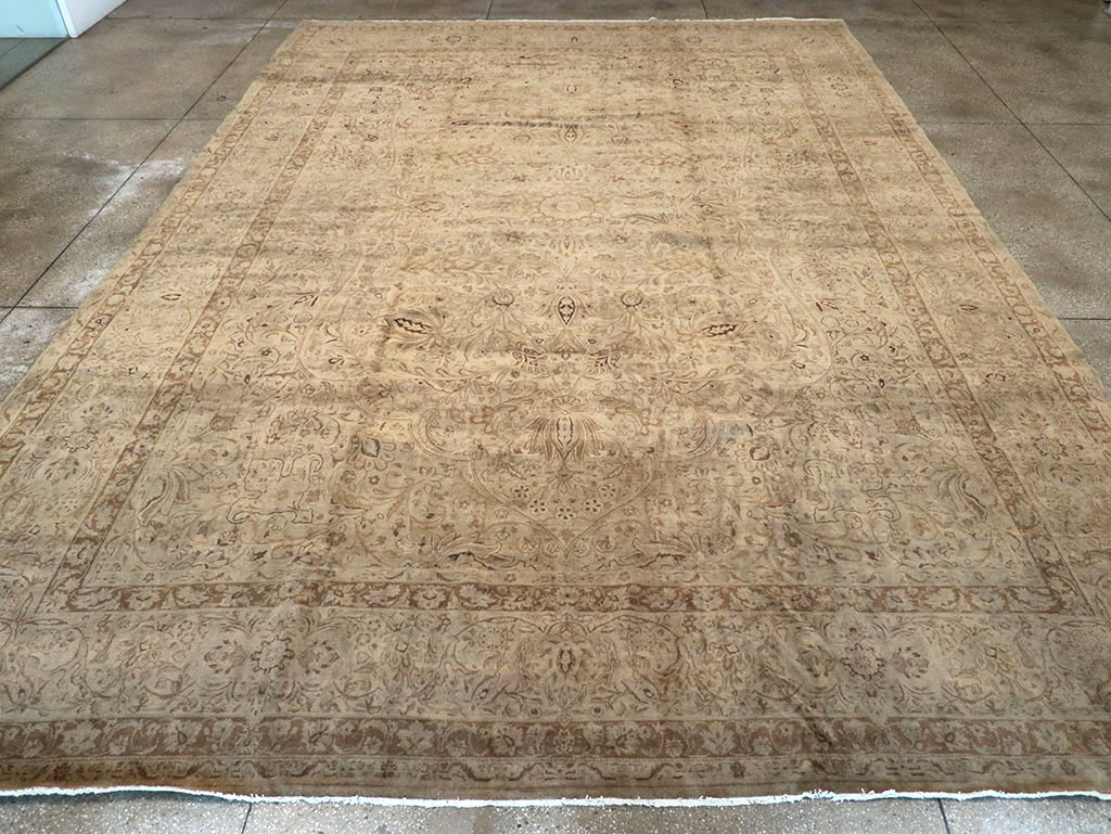 Antique Persian Lavar Kerman Carpet, No.19054 - Gsblank