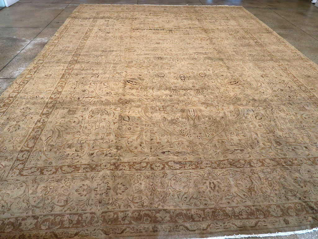 Antique Persian Lavar Kerman Carpet, No.19054 - Gsblank