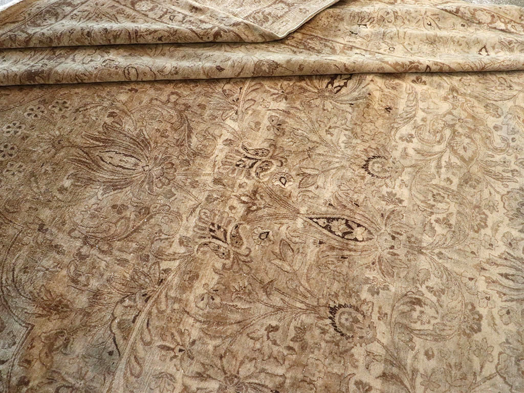 Antique Persian Lavar Kerman Carpet, No.19054 - Gsblank