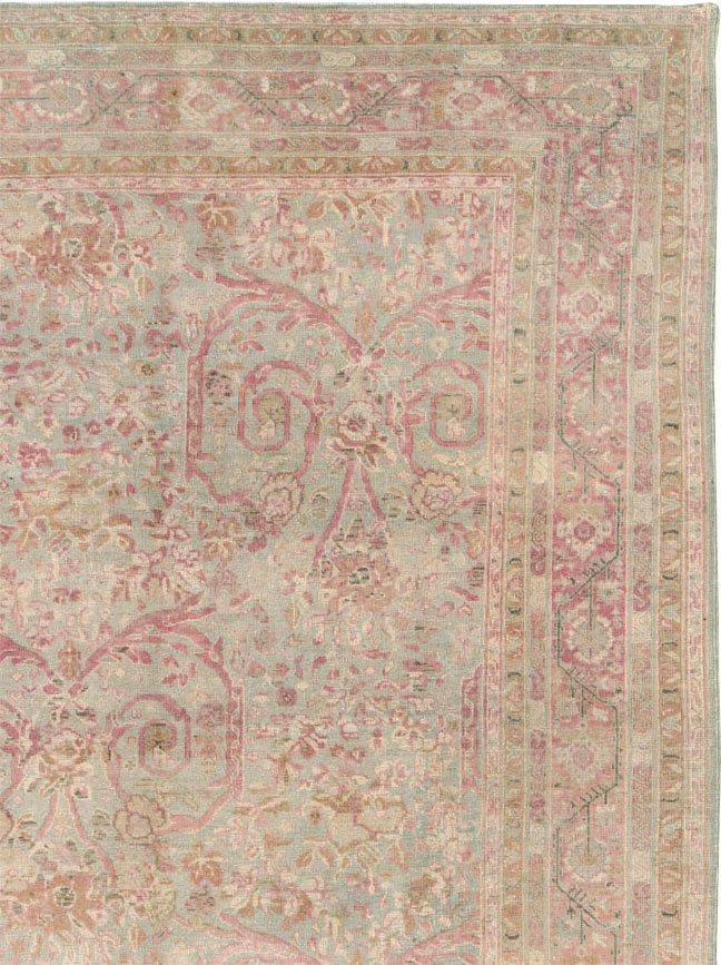 Antique Persian Tabriz Carpet, No.19057 - Gsblank