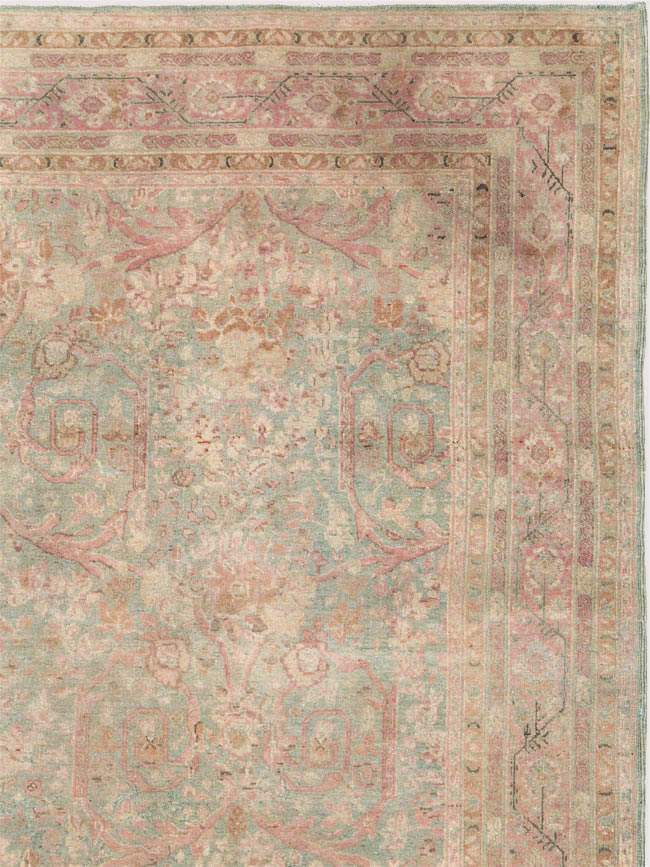 Antique Persian Tabriz Carpet, No.19057 - Gsblank