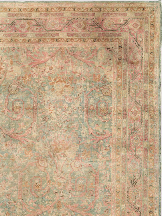 Antique Persian Tabriz Carpet, No.19057 - Gsblank