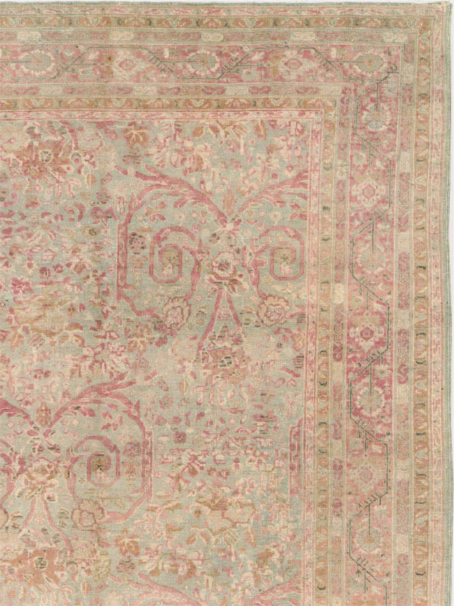 Antique Persian Tabriz Carpet, No.19057 - Gsblank