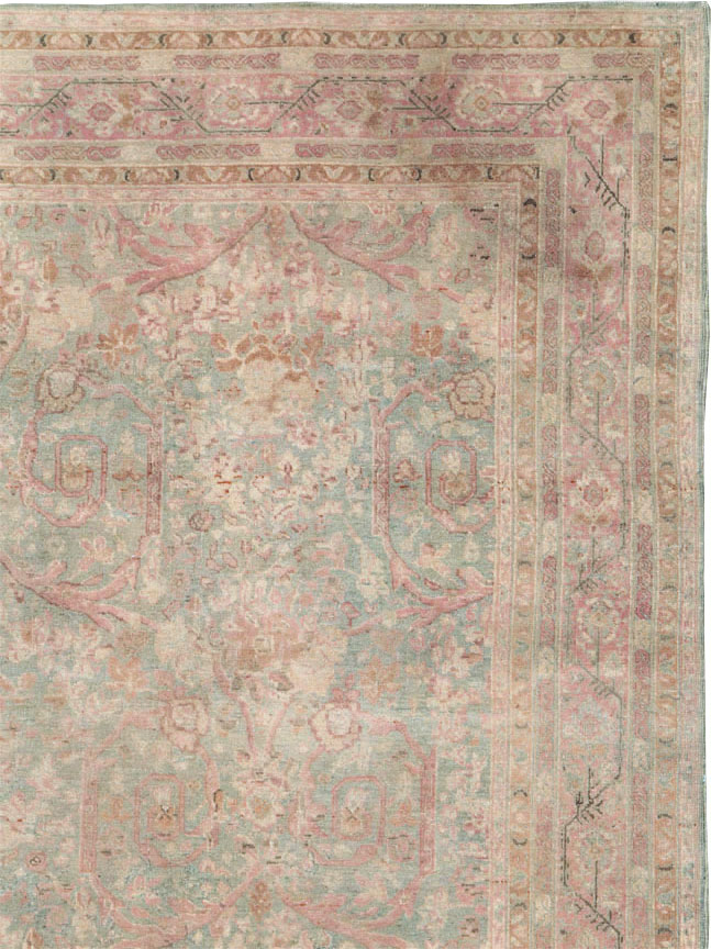 Antique Persian Tabriz Carpet, No.19057 - Gsblank