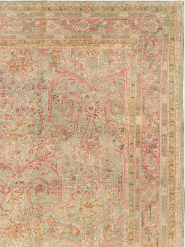 Antique Persian Tabriz Carpet, No.19057 - Gsblank