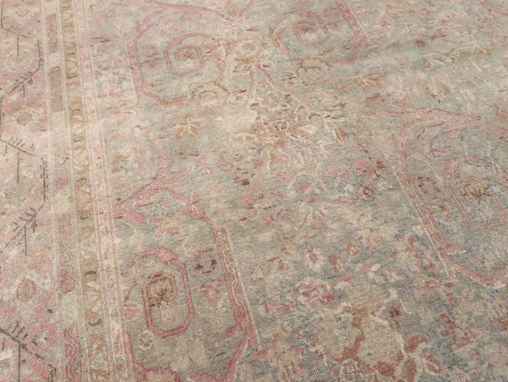 Antique Persian Tabriz Carpet, No.19057 - Gsblank