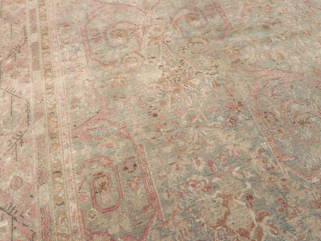 Antique Persian Tabriz Carpet, No.19057 - Gsblank