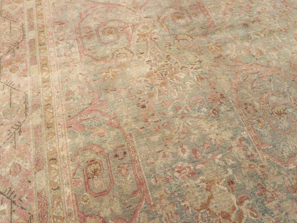 Antique Persian Tabriz Carpet, No.19057 - Gsblank