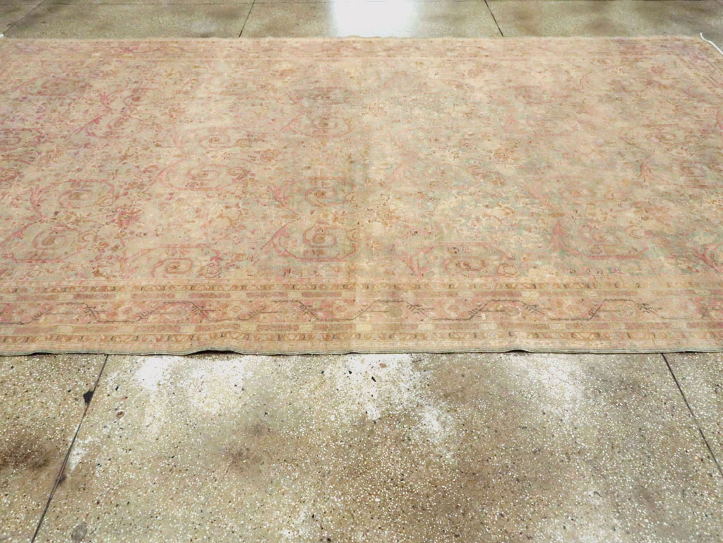 Antique Persian Tabriz Carpet, No.19057 - Gsblank