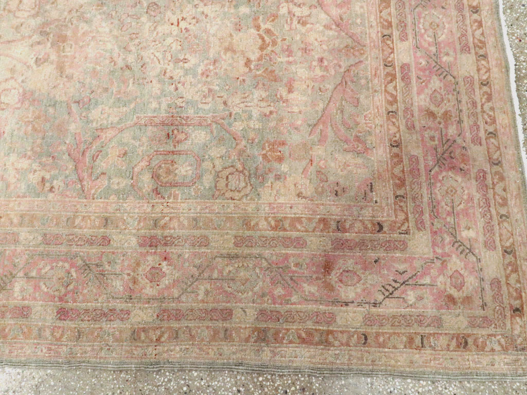 Antique Persian Tabriz Carpet, No.19057 - Gsblank