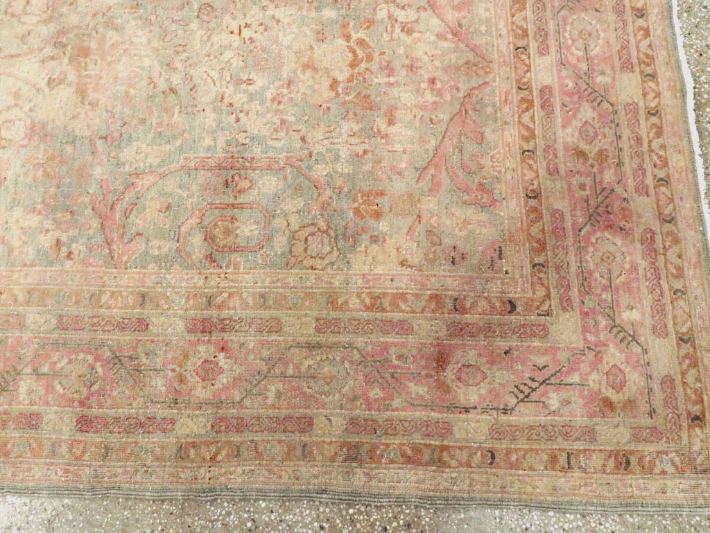 Antique Persian Tabriz Carpet, No.19057 - Gsblank
