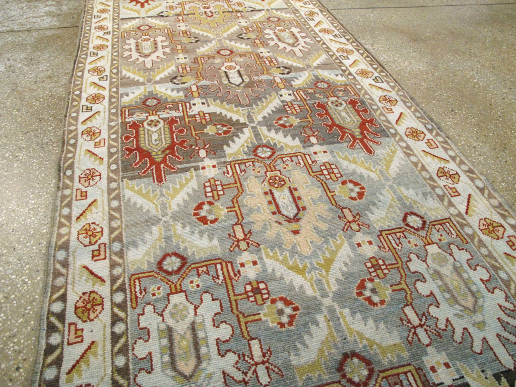 Vintage Persian Malayer Runner (Pair: 1 of 2), No.19066 - Gsblank