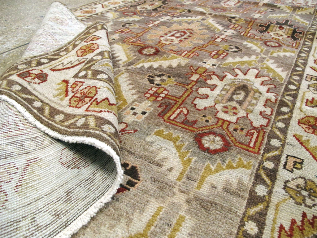 Vintage Persian Malayer Runner (Pair: 1 of 2), No.19066 - Gsblank