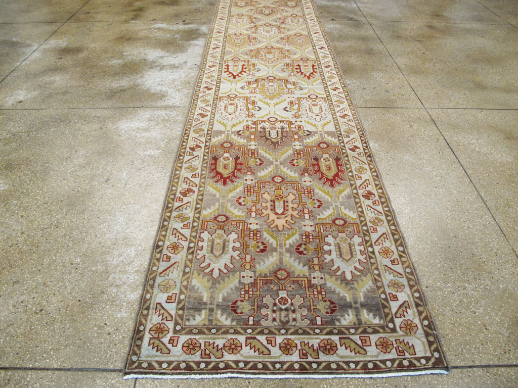 Vintage Persian Malayer Runner (Pair: 2 of 2), No.19067 - Gsblank
