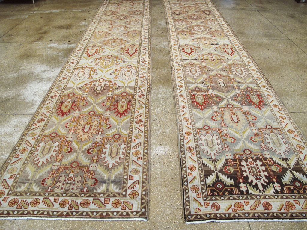 Vintage Persian Malayer Runner (Pair: 2 of 2), No.19067 - Gsblank