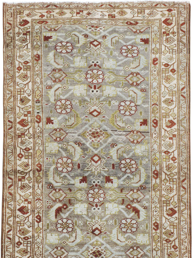 Antique Persian Malayer Runner, No.19070 - Gsblank