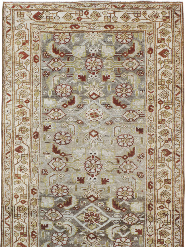 Antique Persian Malayer Runner, No.19070 - Gsblank