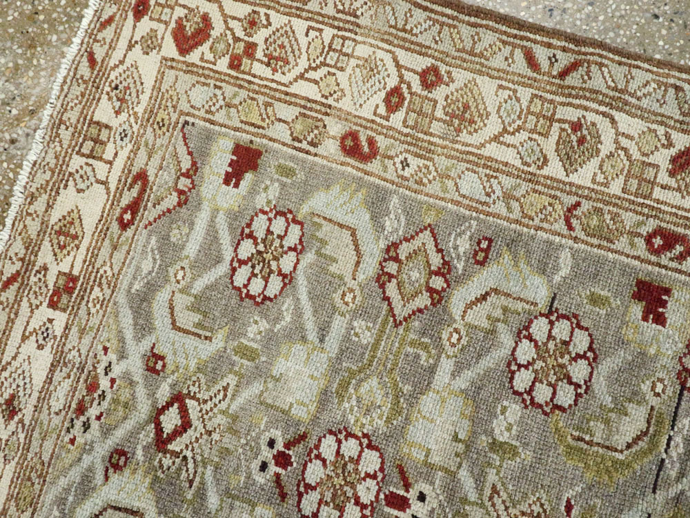 Antique Persian Malayer Runner, No.19070 - Gsblank