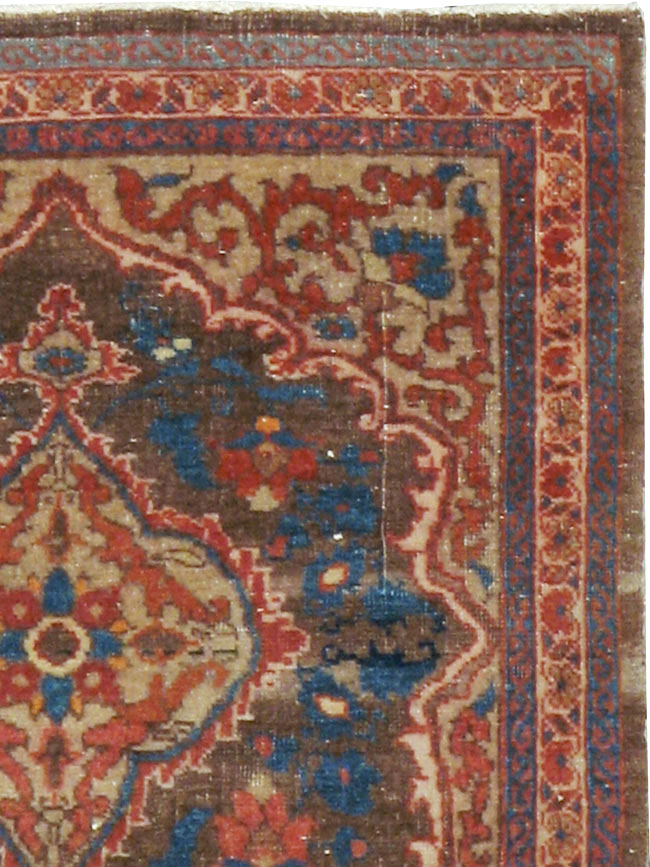 Antique Persian Tabriz Hagi Jalili Rug, No.19074 - Gsblank