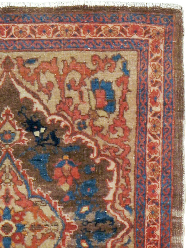 Antique Persian Tabriz Hagi Jalili Rug, No.19074 - Gsblank