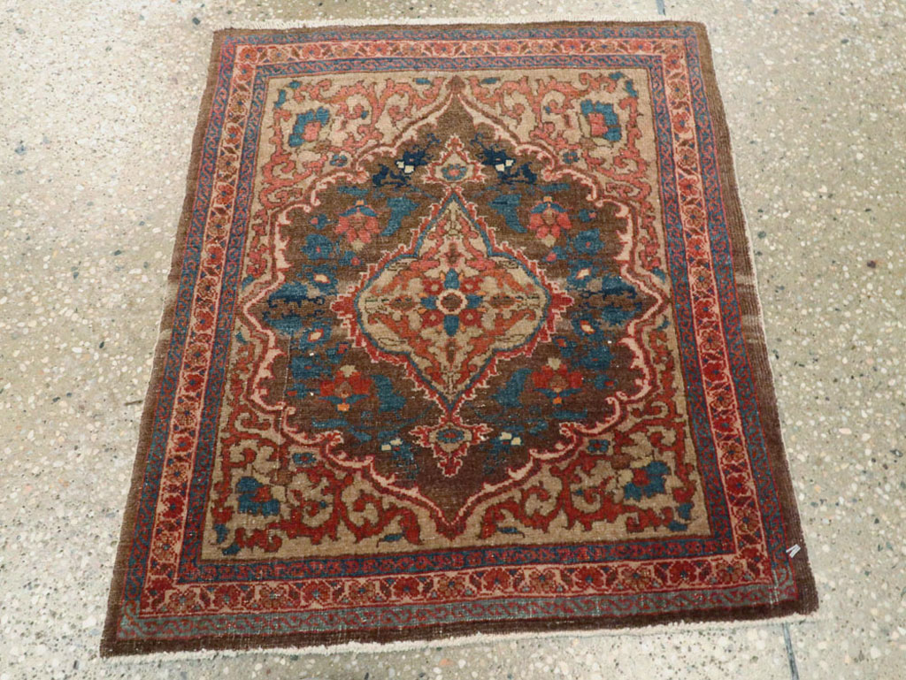 Antique Persian Tabriz Hagi Jalili Rug, No.19074 - Gsblank
