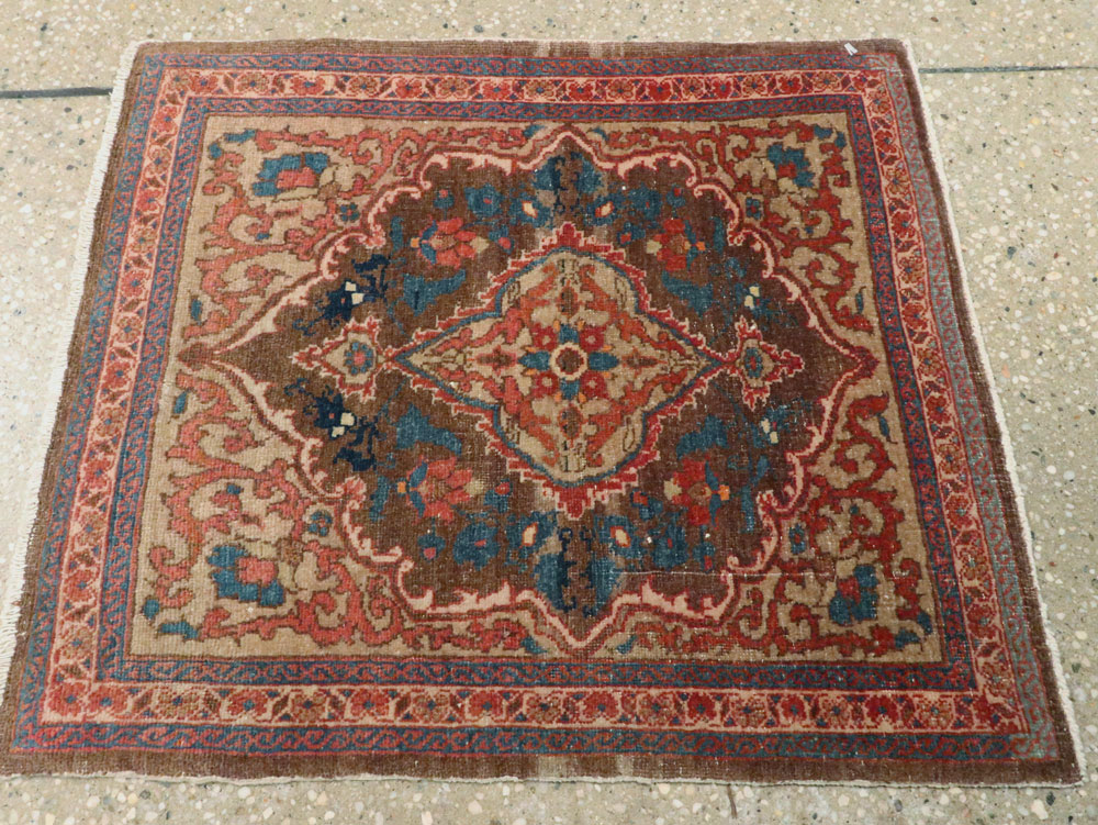 Antique Persian Tabriz Hagi Jalili Rug, No.19074 - Gsblank