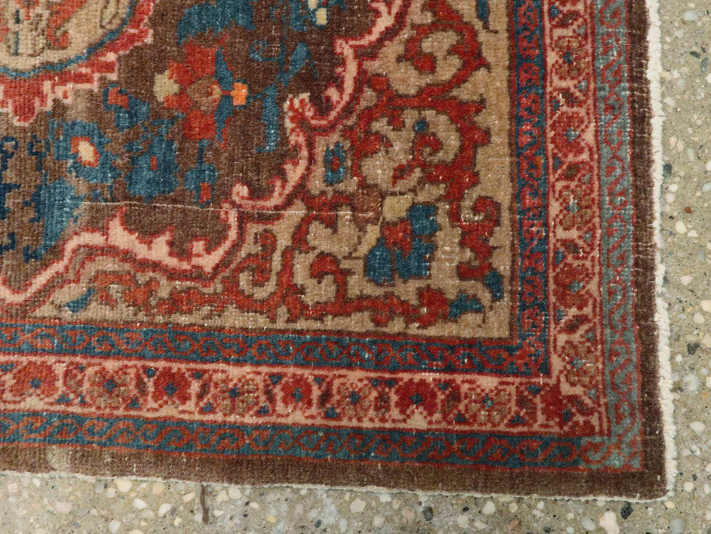 Antique Persian Tabriz Hagi Jalili Rug, No.19074 - Gsblank