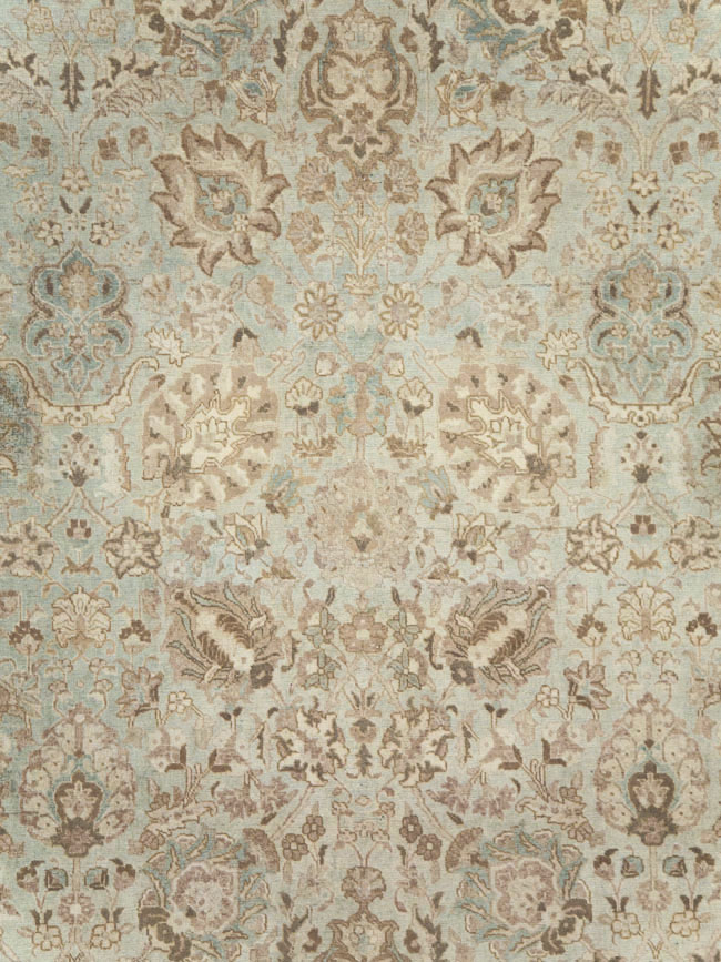 Vintage Persian Tabriz Room Size Carpet, No.19083 - Gsblank
