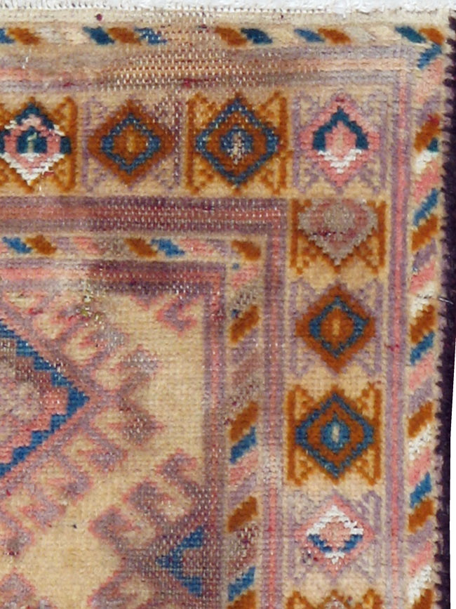 Antique Persian Kurdish Rug, No.19085 - Gsblank