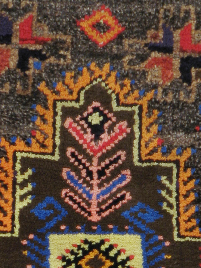 Antique Persian Kurdish Rug, No.19087 - Gsblank