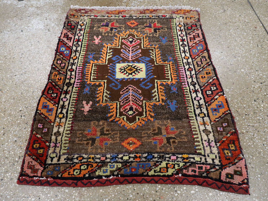 Antique Persian Kurdish Rug, No.19087 - Gsblank